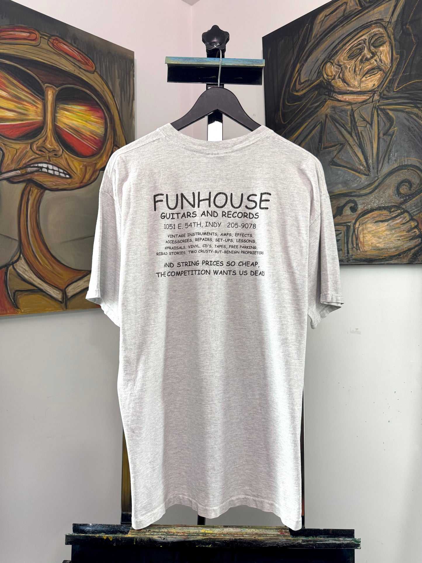Andy Warhol Sketch - Funhouse Guitars