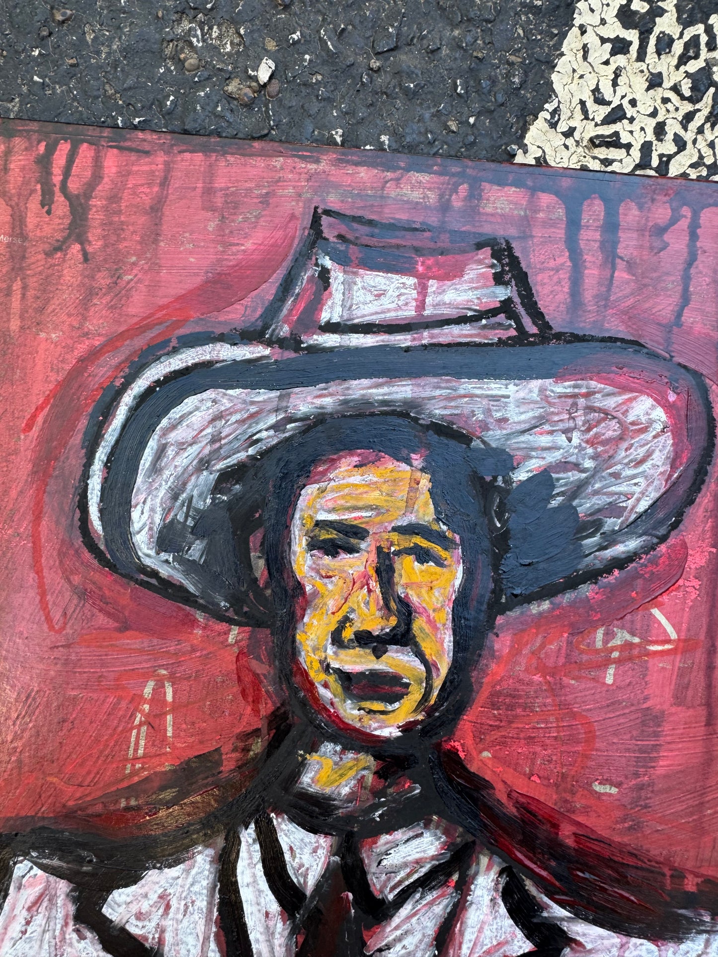 Hank Williams Painting