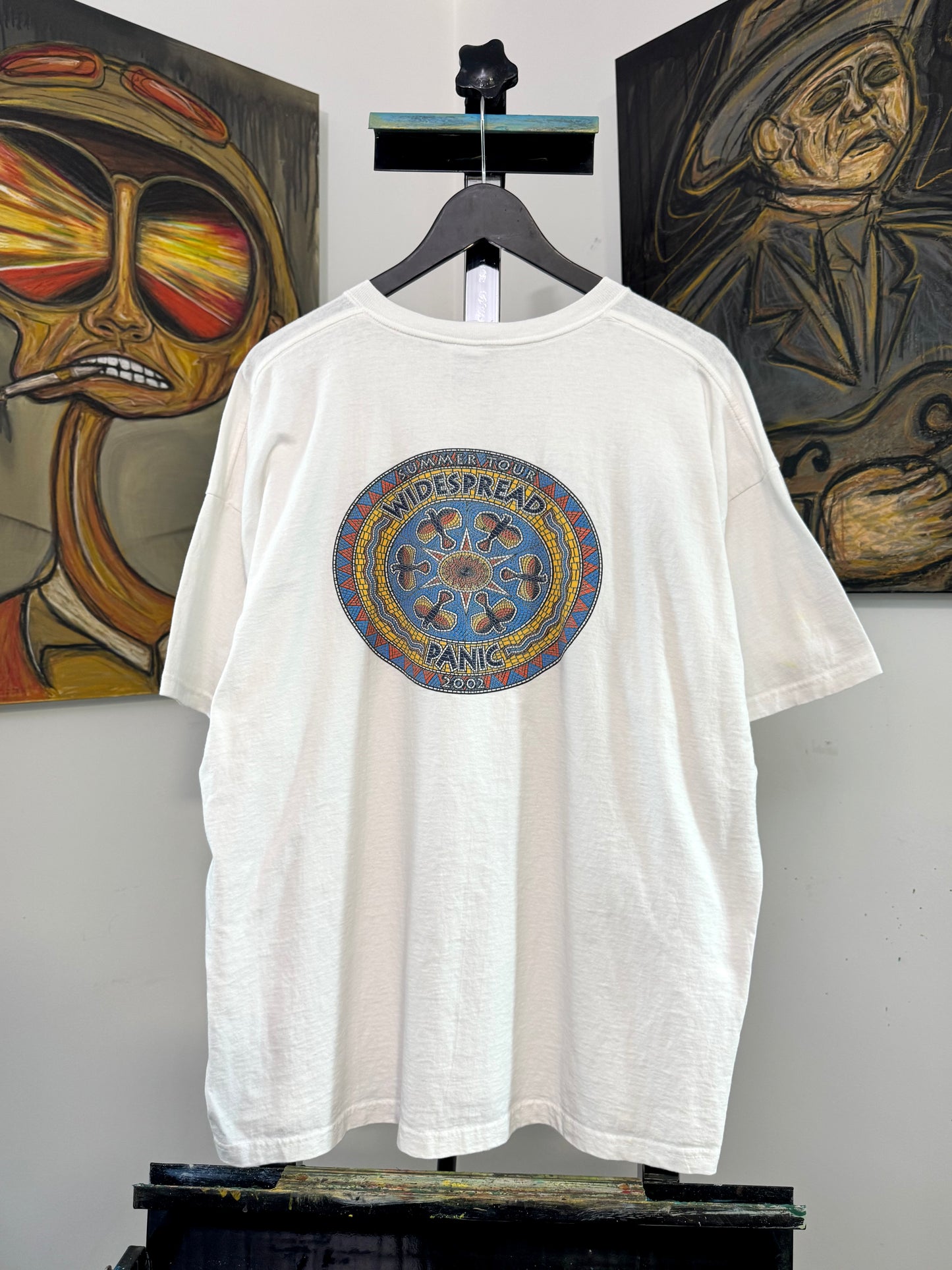 2002 Widespread Panic Summer Tour Tee