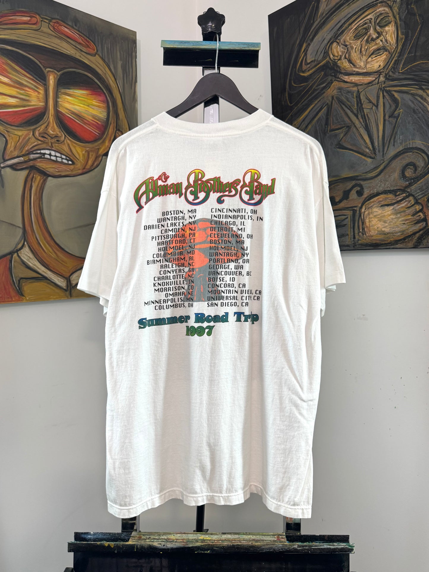 1997 Allman Brothers Summer Tour tee