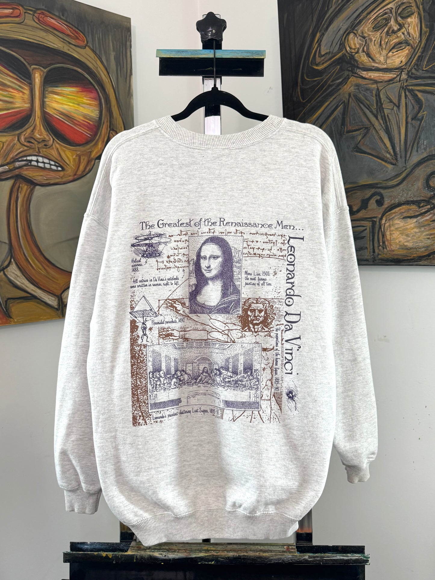 Leonardo DaVinci Crewneck