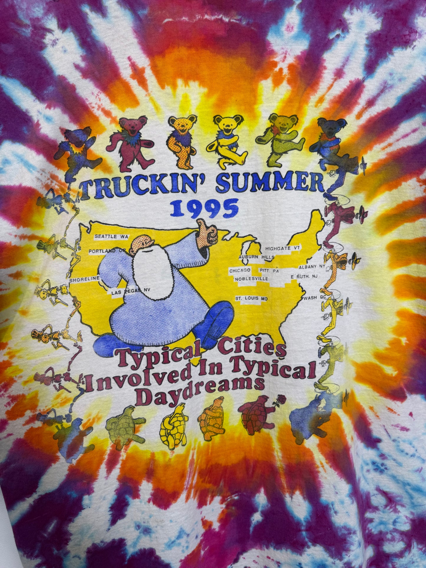 Grateful Dead 1995 Summer Tour Tee