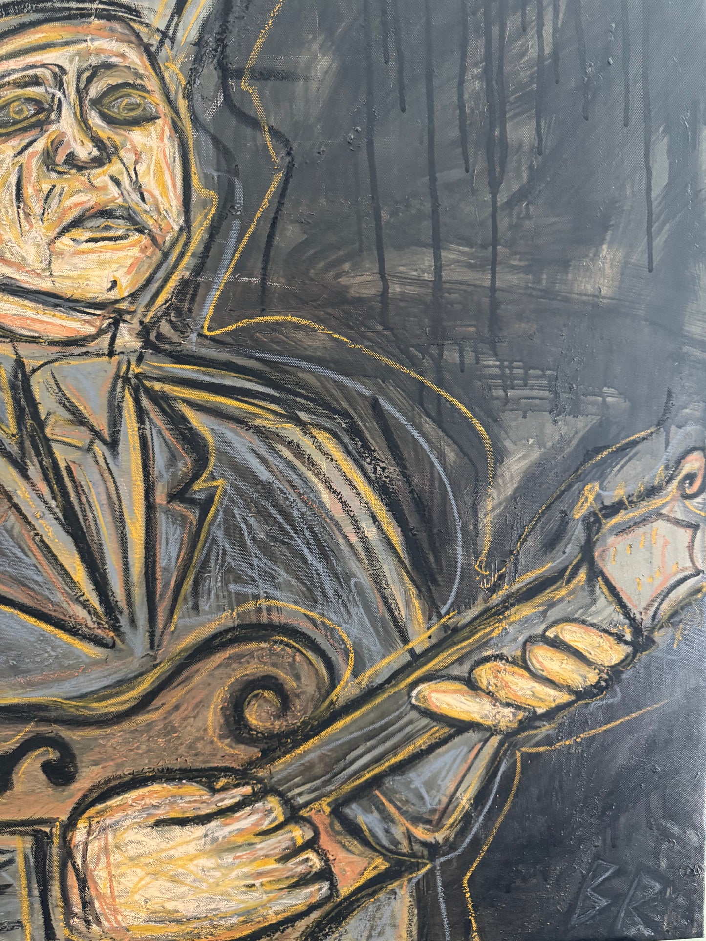 Bill Monroe Original Painting