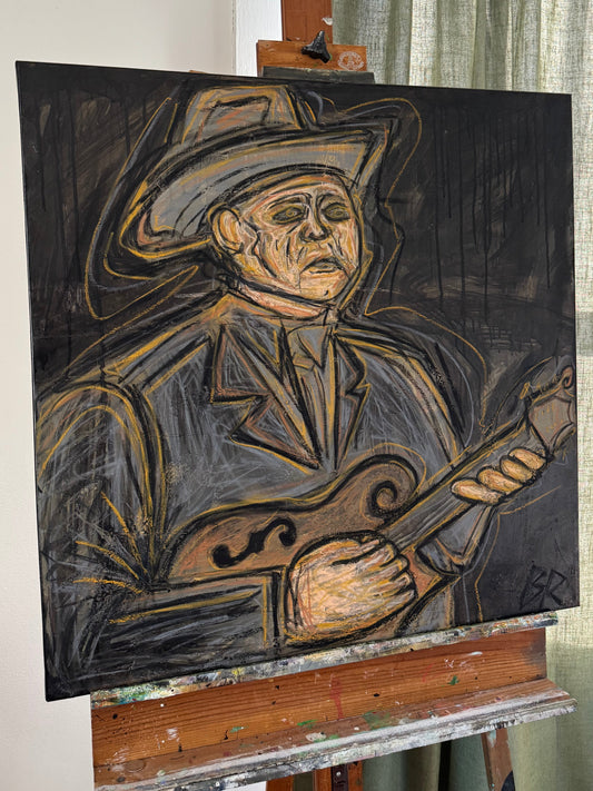 Bill Monroe Original Painting