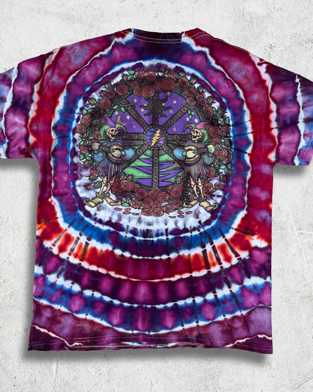 00’s The Wheel Graphic - Dyed Here