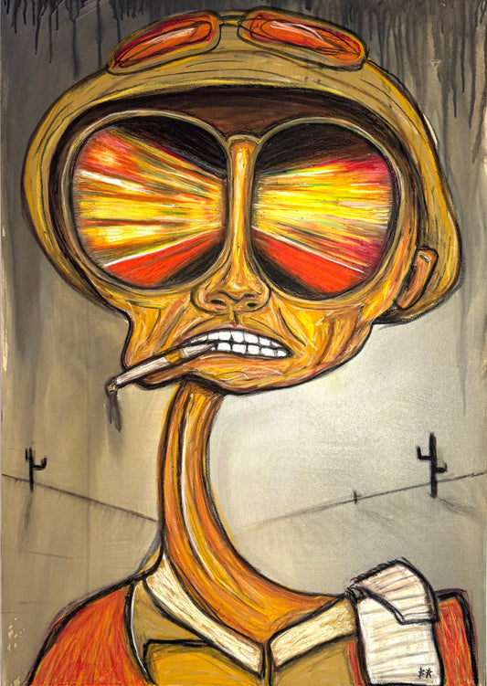 Fear & Loathing Original Painting