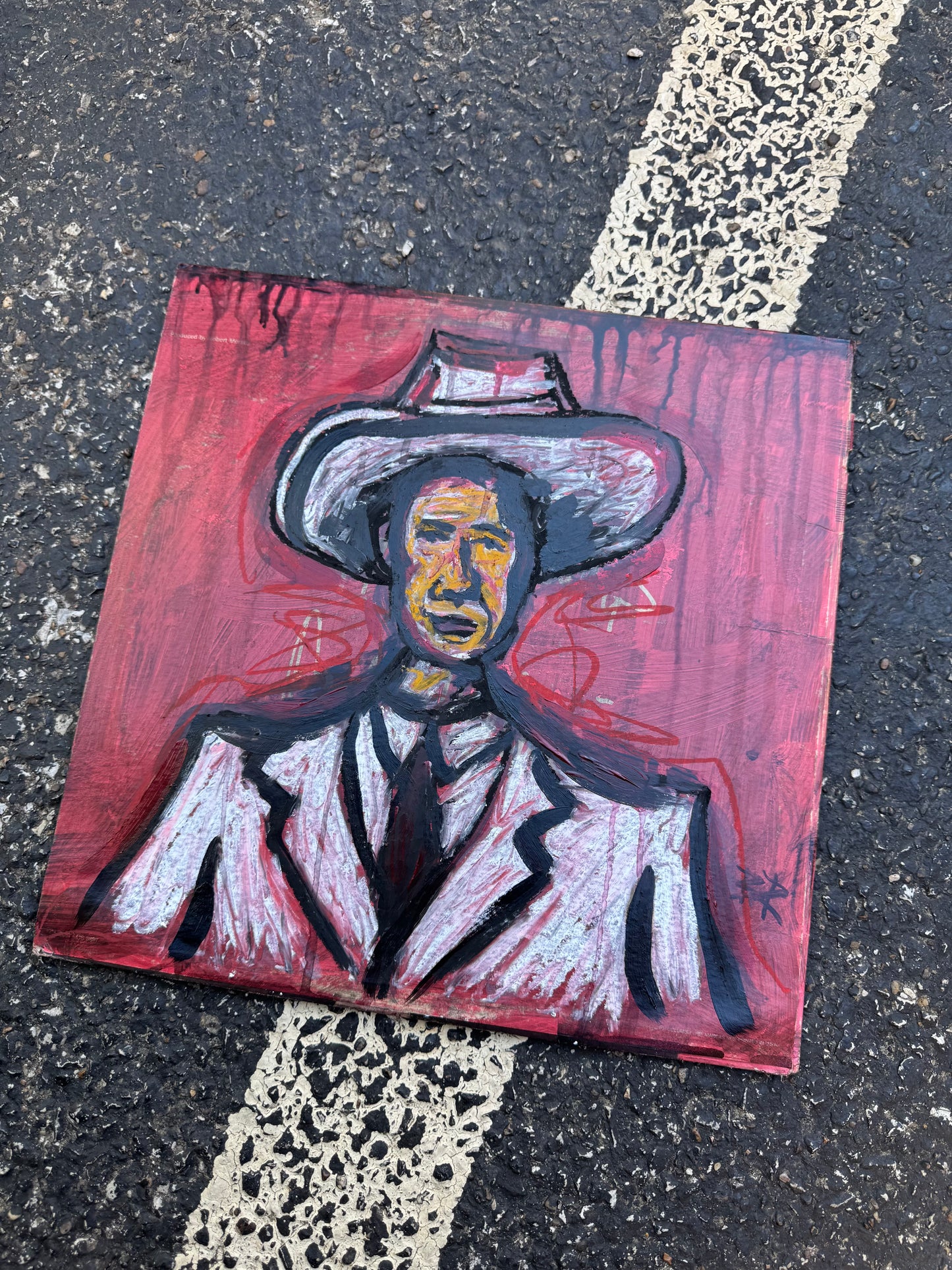 Hank Williams Painting