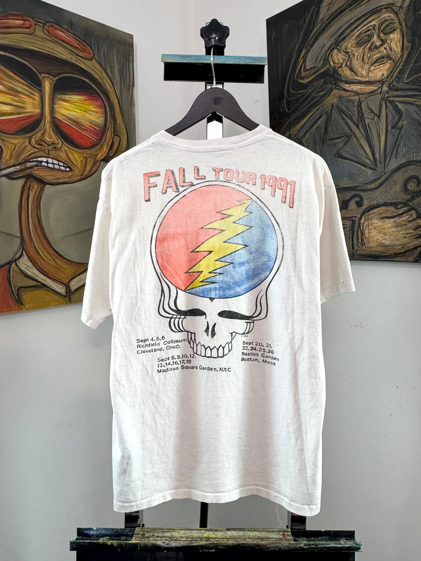 1991 Grateful Dead Summer Tour tee