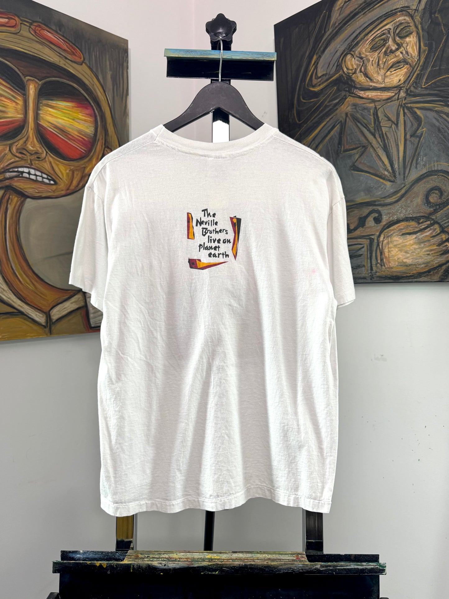 1994 Neville Brothers Live on Planet Earth Tee