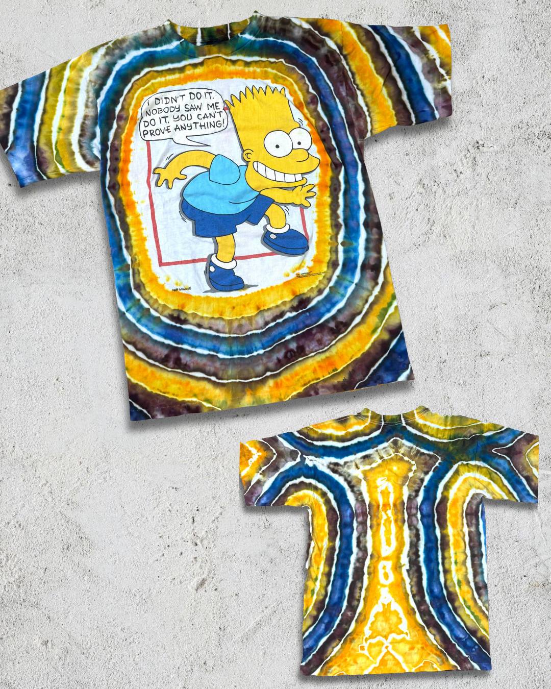 Bart Tiedye XL