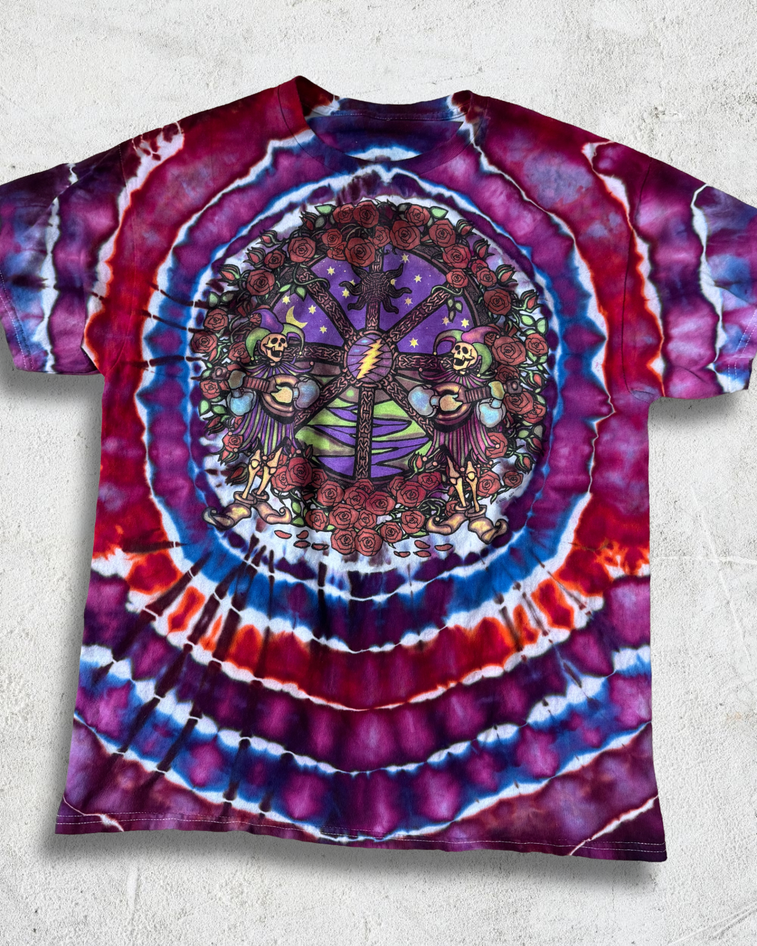 00’s The Wheel Graphic - Dyed Here