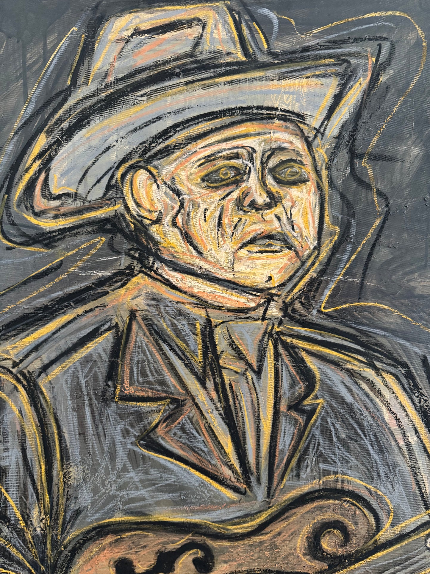 Bill Monroe Original Painting